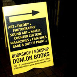 Lazy Gramophone Press at Donlon Books store