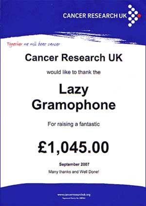Lazy Cancer Research Certificate